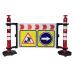 MFK 7121 TRAFFIC BARRICADE 75 x 125 CM