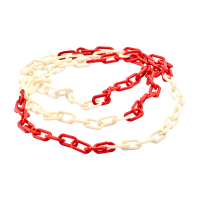 MFK 6668/KB PLASTIC CHAIN RED WHITE 8 MM